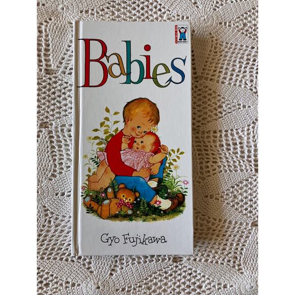 1991 Babies by Gyo Fujikawa: Vintage So Tall Board Book - Picture 1 of 5